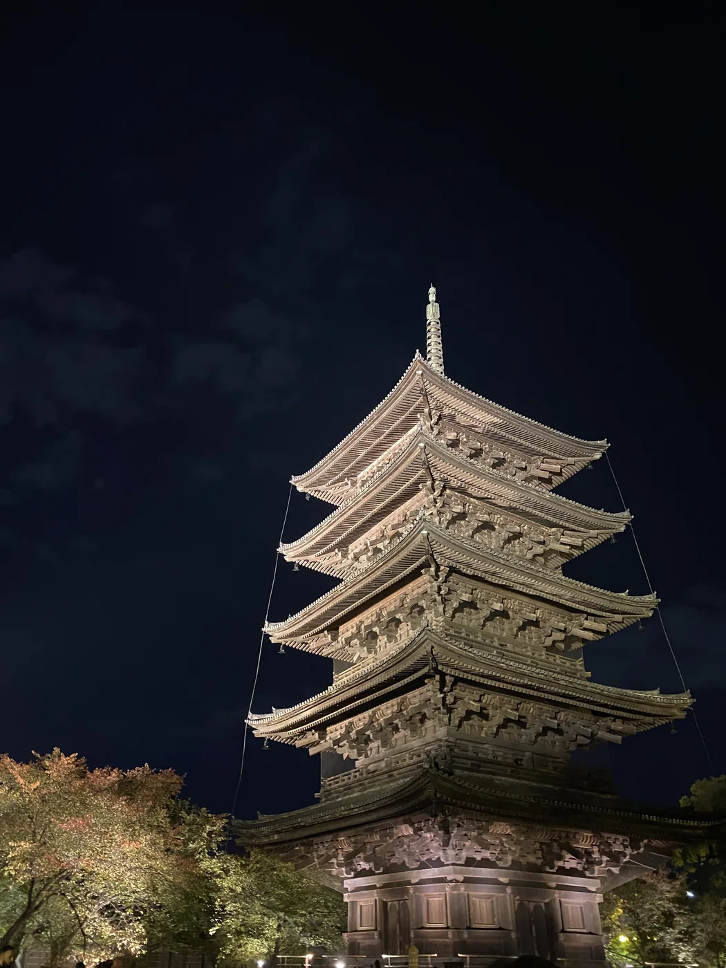 Nighttime Japan city scene
